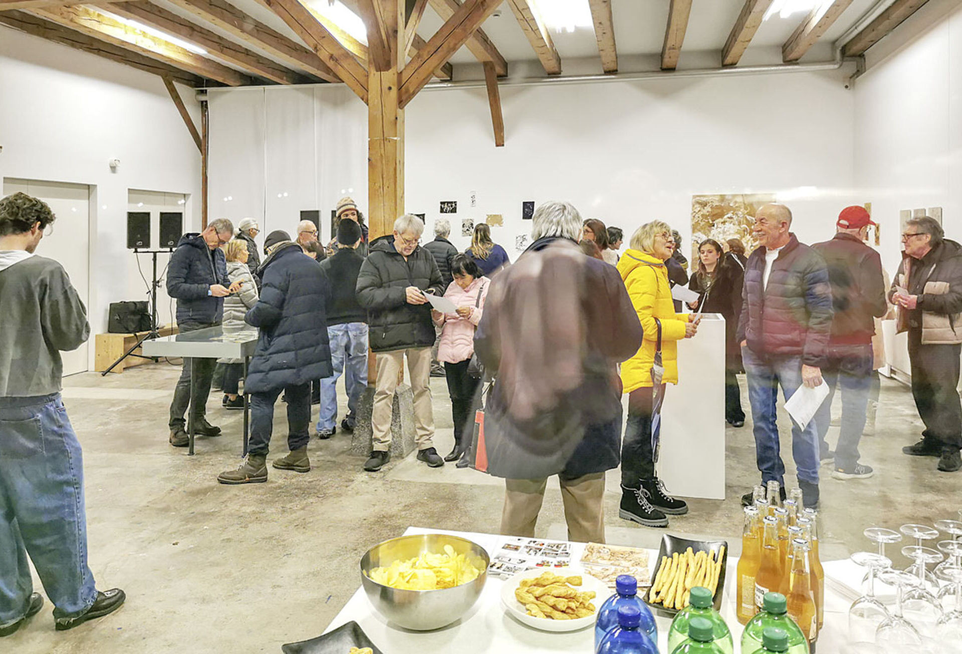 Vernissage Ausstellung Melanie Schlumpf