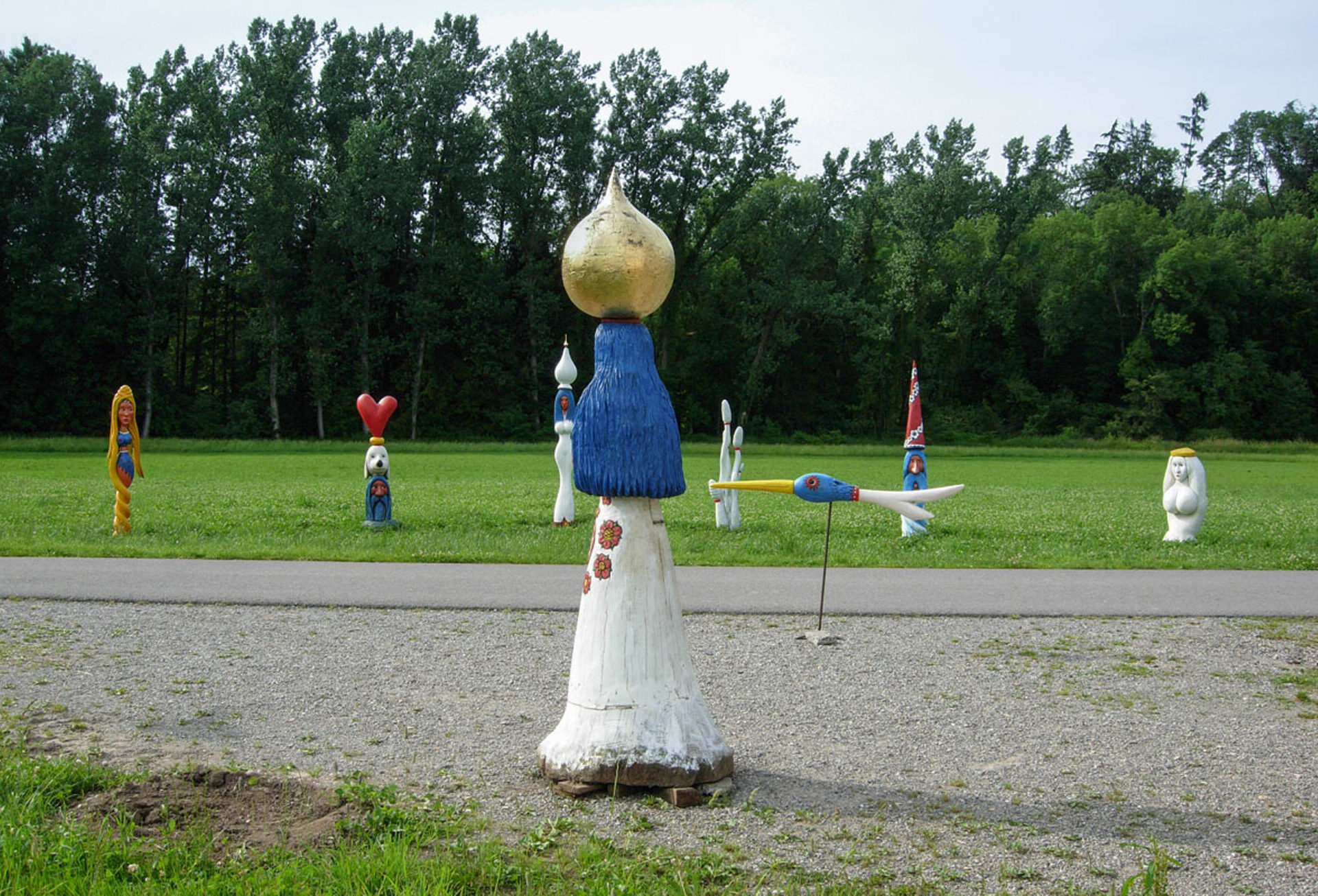 Erwin Schatzmann, Holzskulpturen