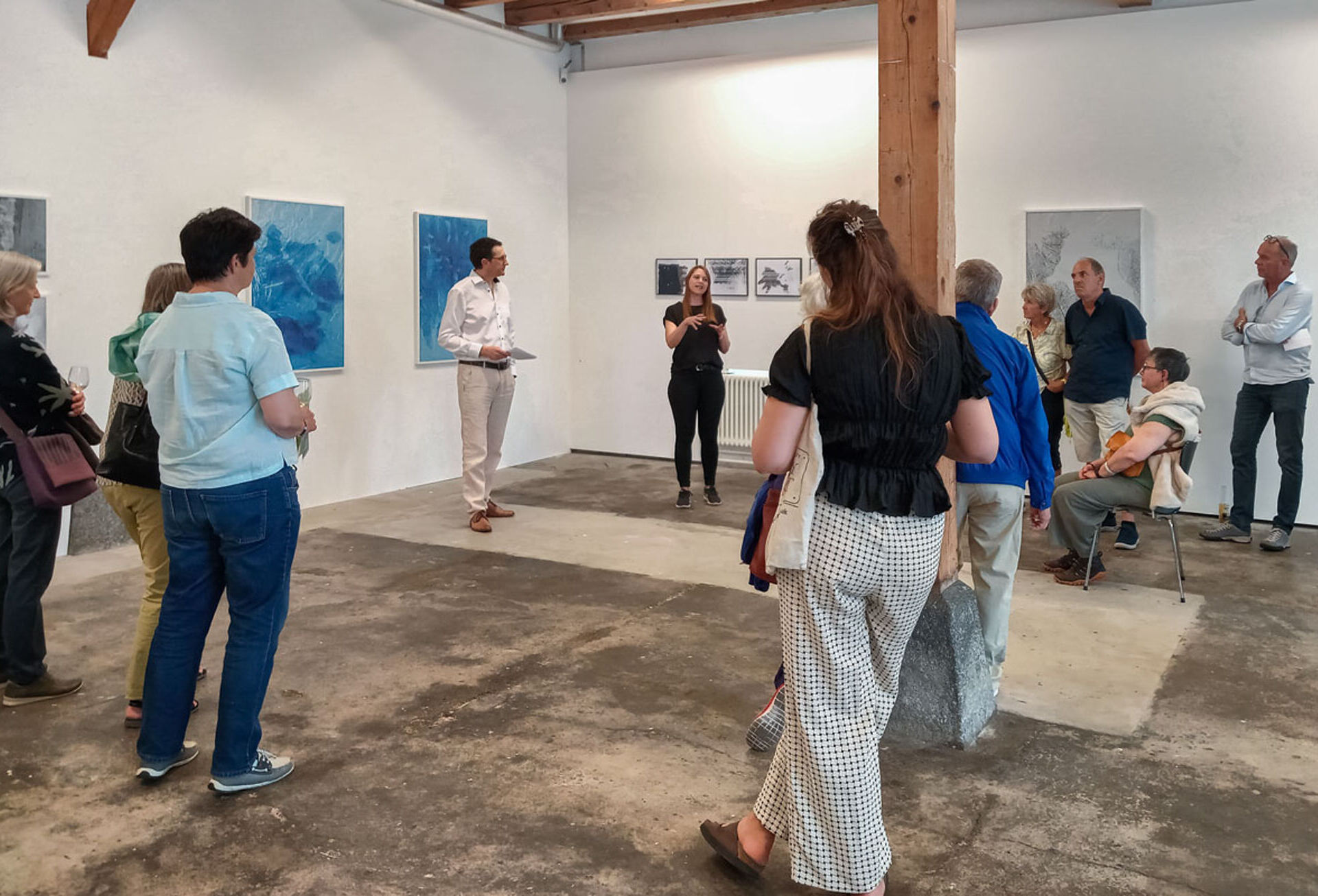 Vernissage Ausstellung Flora Frommelt