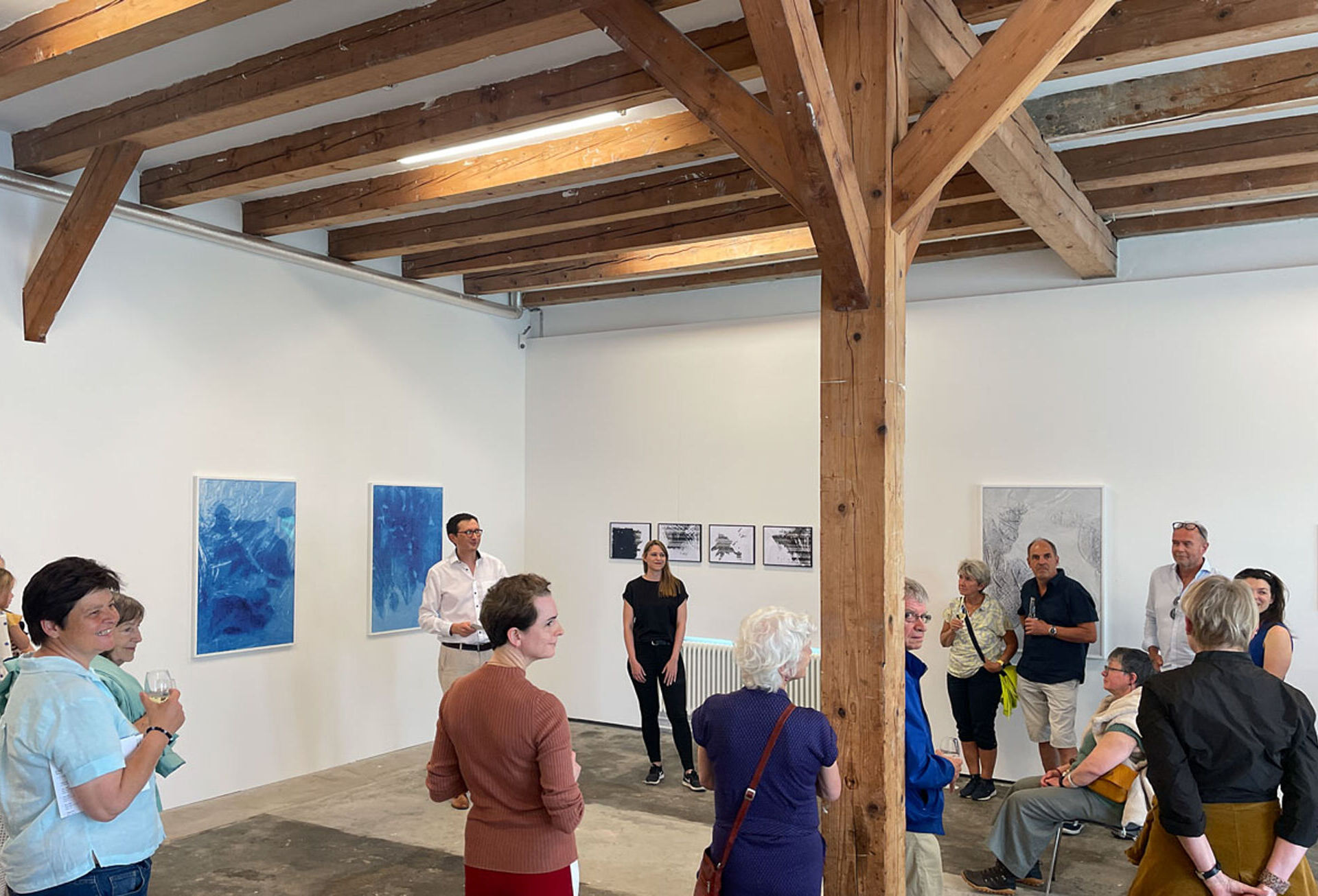 Vernissage Ausstellung Flora Frommelt