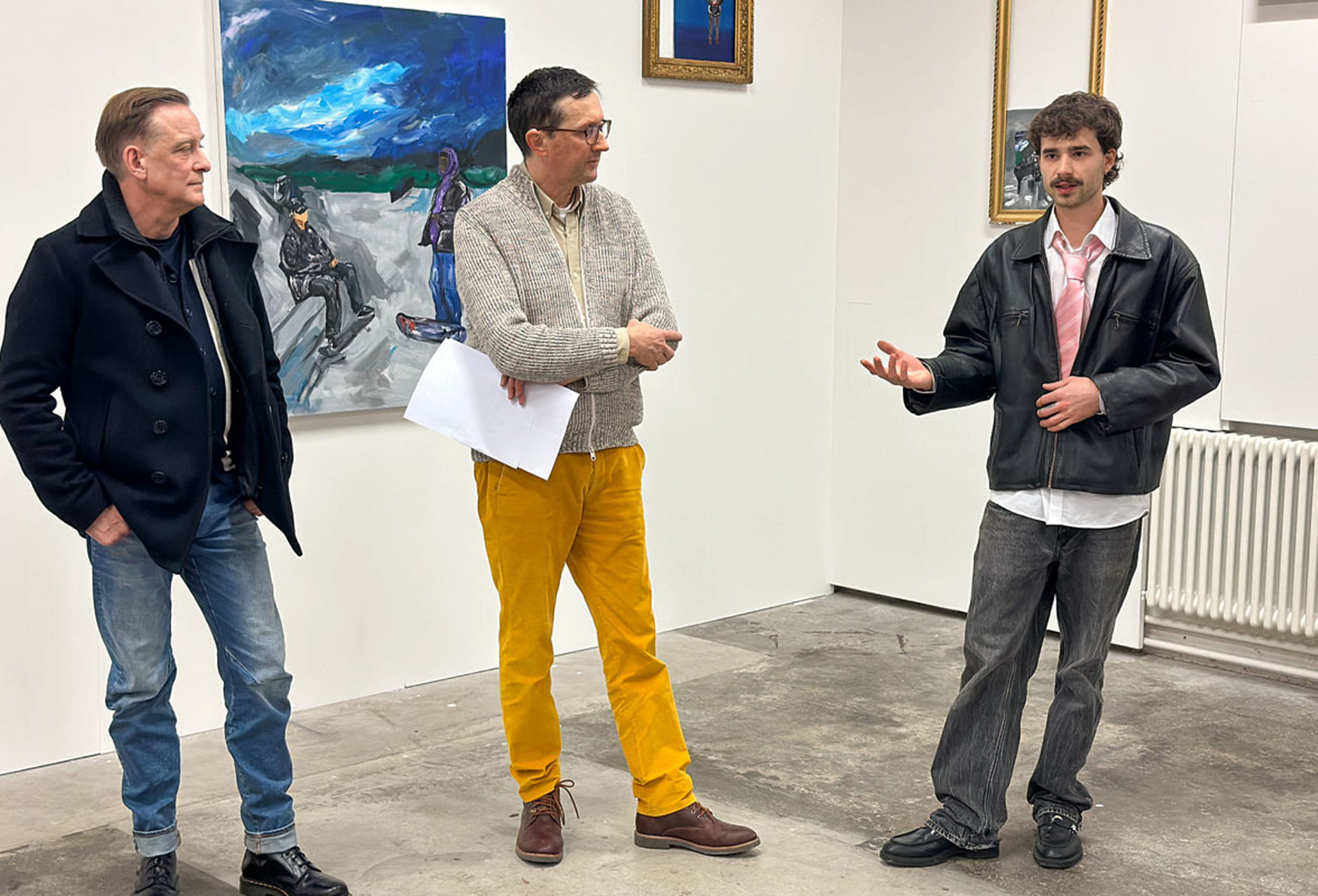 (v.r.) Luca Belotti, Guido Baumgartner, Rik Beemsterboer (Foto: Iris Müller)