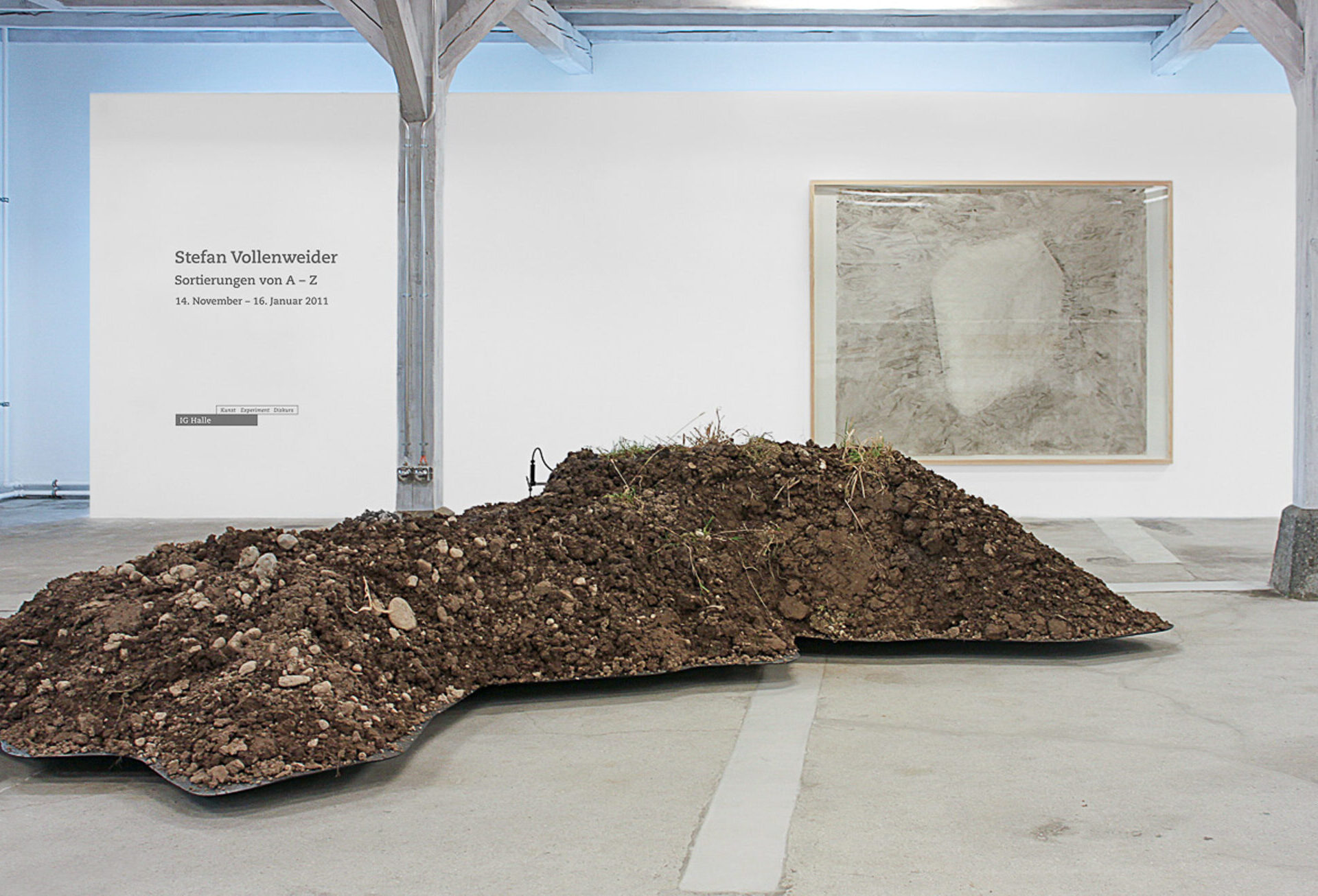 Stefan Vollenweider, Installation, Zeichnung