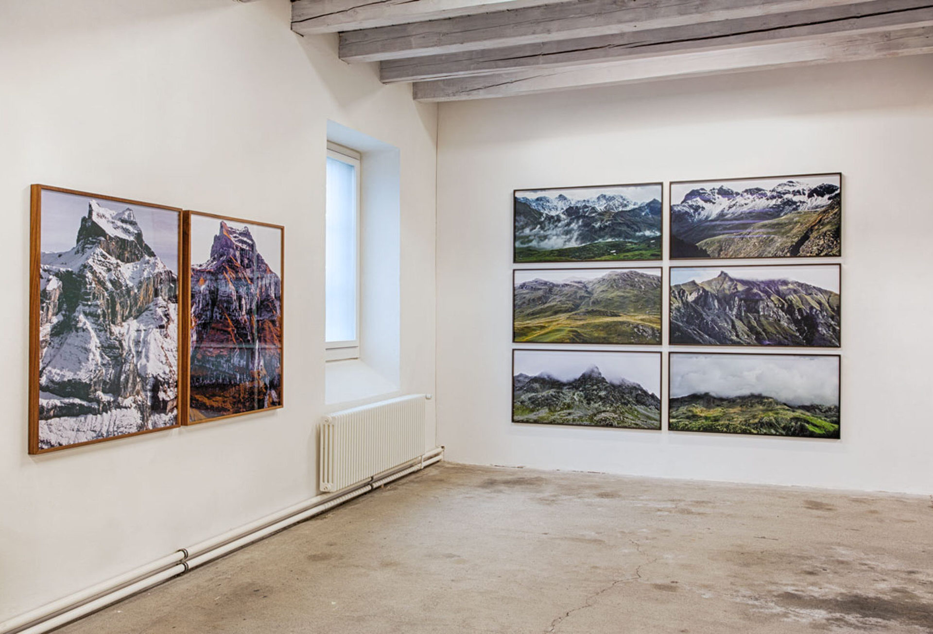 Ausstellungsansicht, Markus Gisler, Fotografie