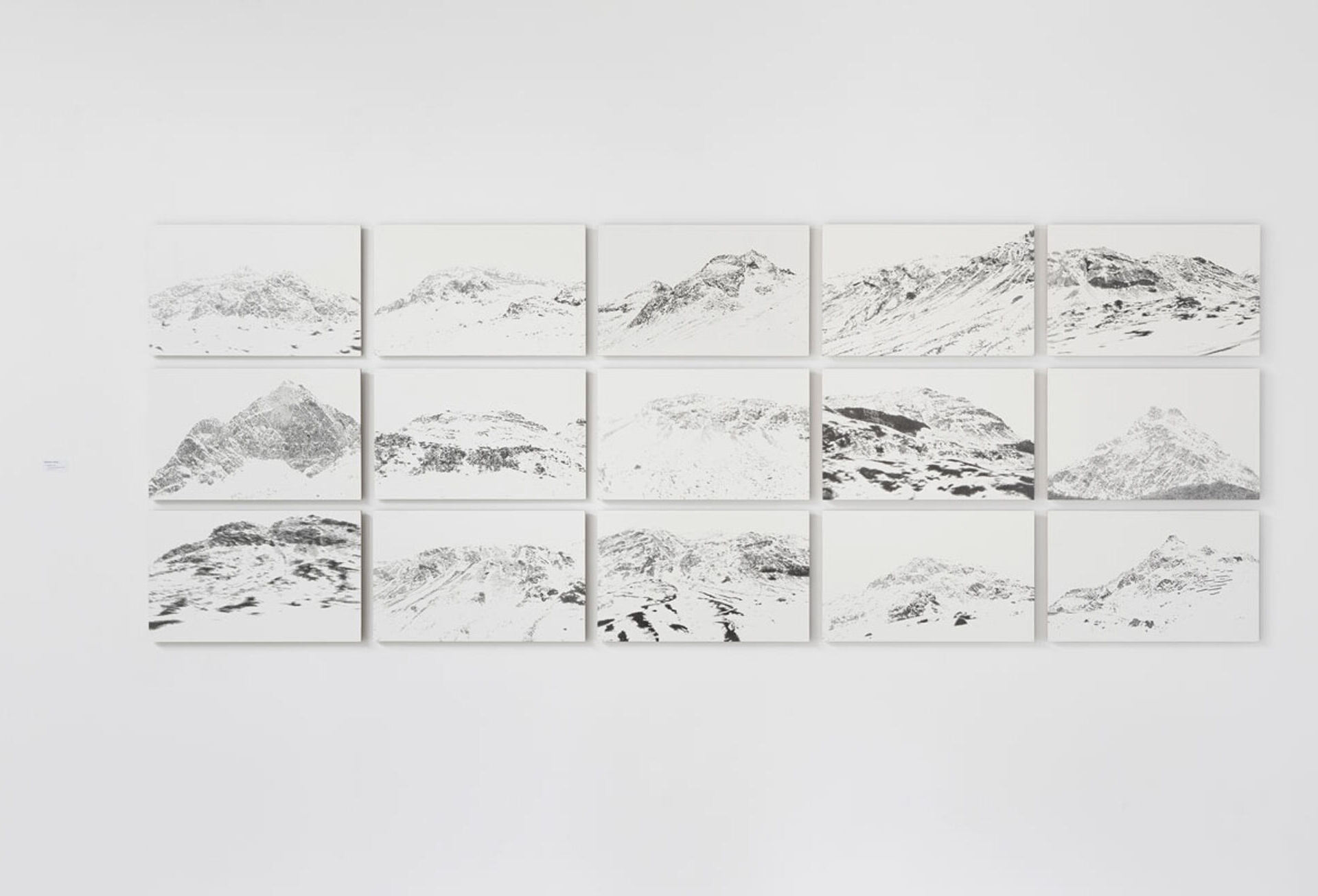 Ausstellungsansicht, Werner Casty