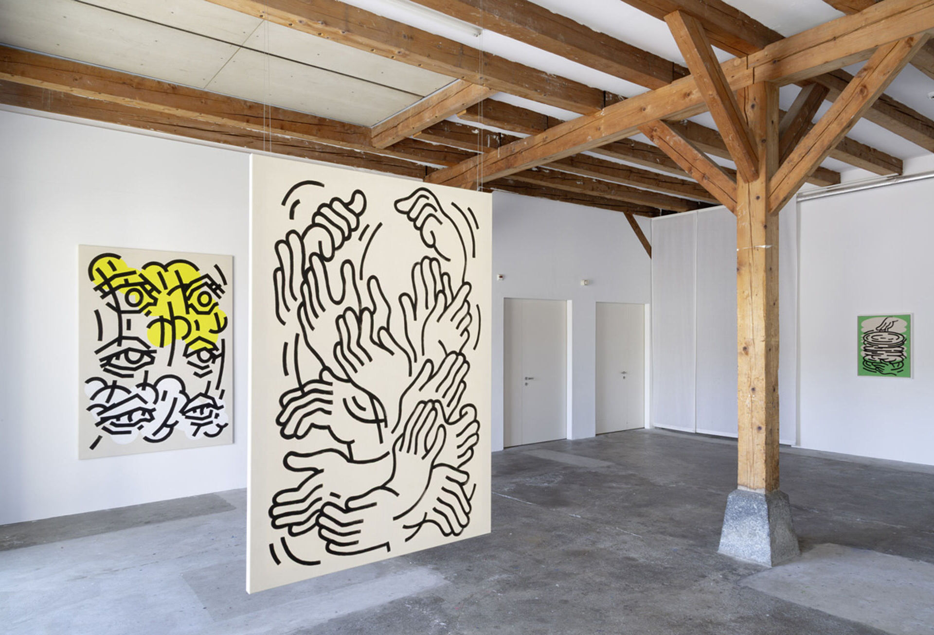 Ausstellungsansicht, Armanda Asani