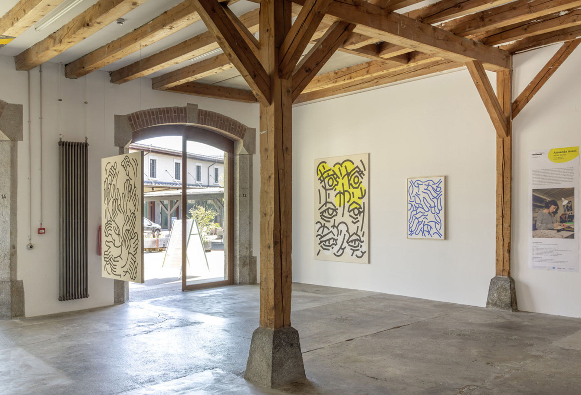 Ausstellungsansicht, Armanda Asani