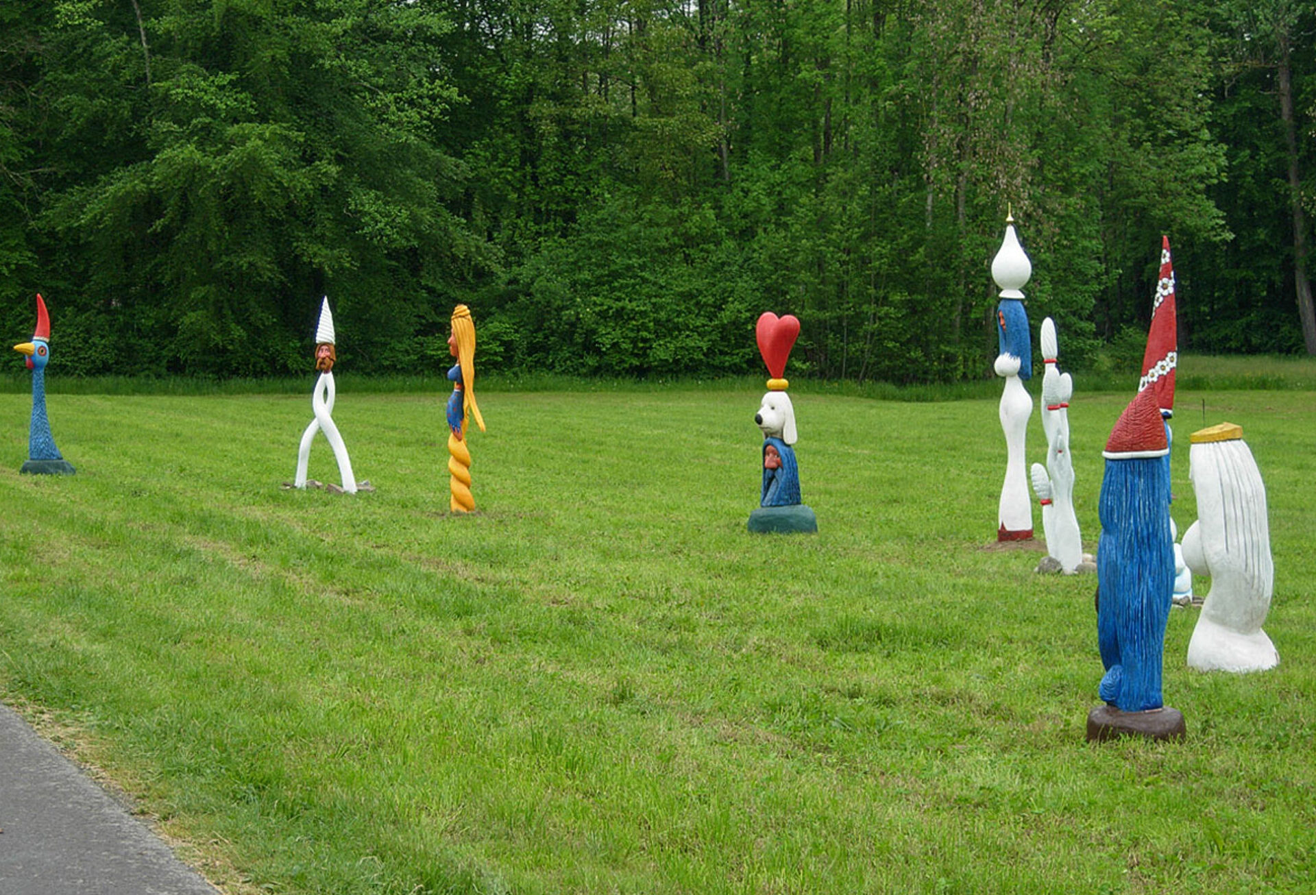 Erwin Schatzmann, Holzskulpturen