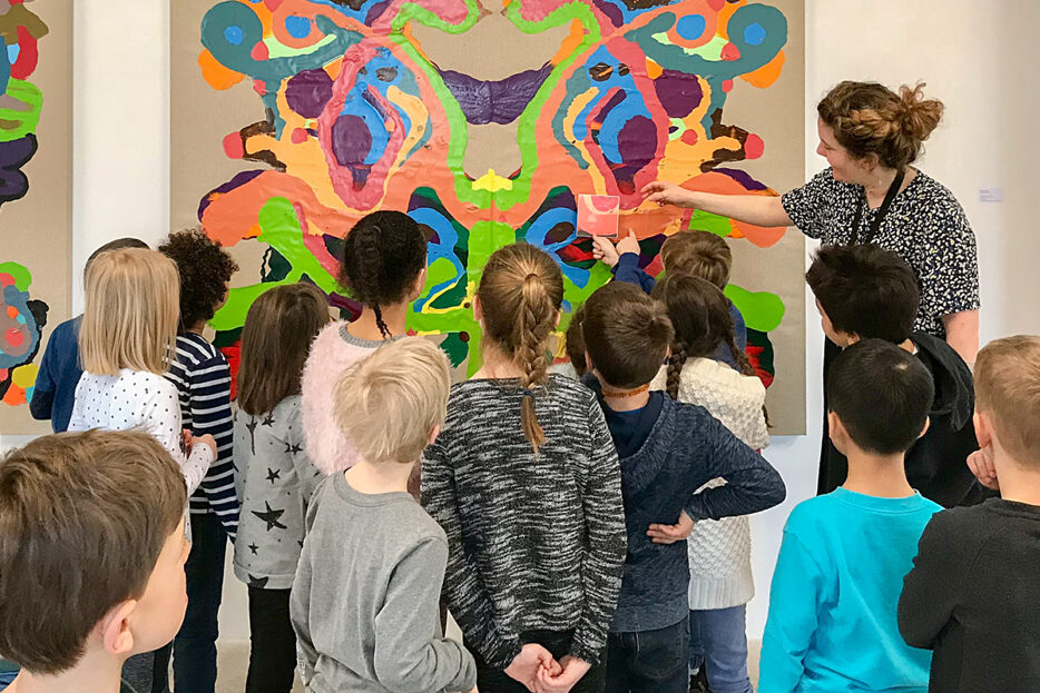 Kinder erleben Kunst mit artefix kultur und schule